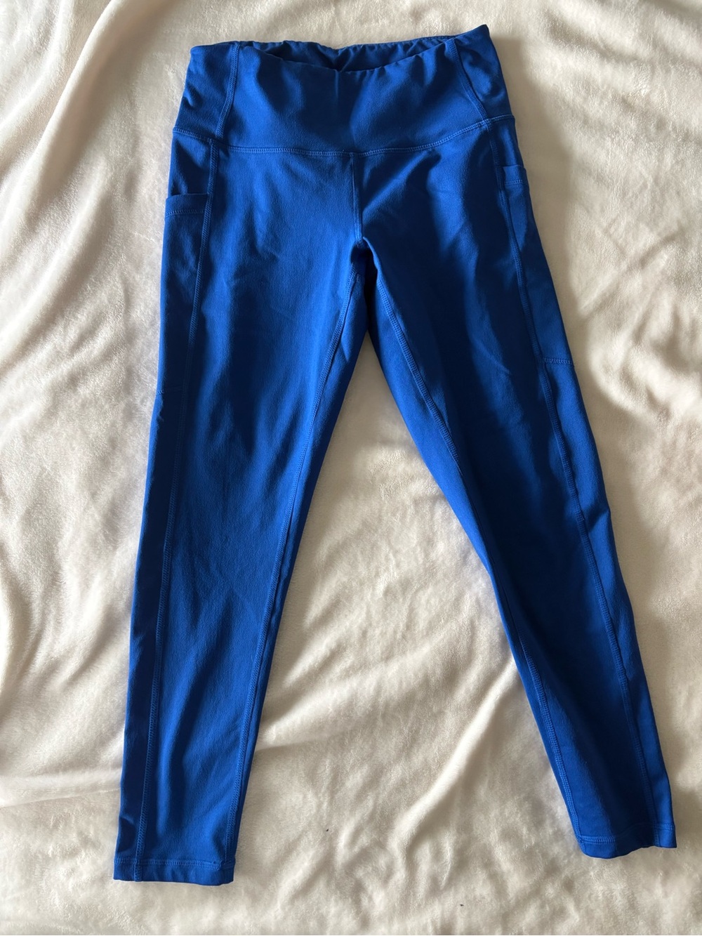 Zella Royal Blue Active Leggings with Side Pockets